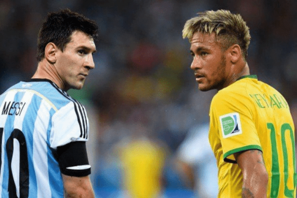 Messi Does not Tolerate Neymar in the South American Super Classic
