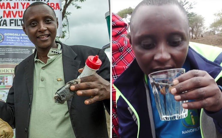 The story of the entrepreneur who invented a filter to provide drinking water in Africa