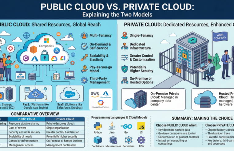 Public Cloud vs. Private Cloud: Explaining the Two Models