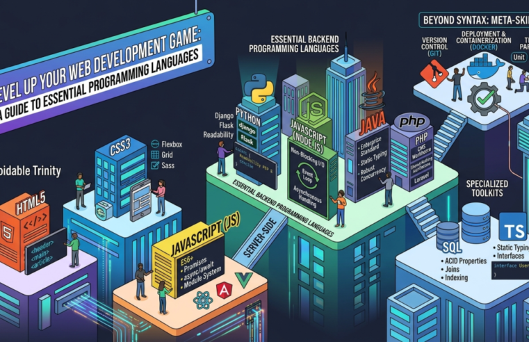 Level Up Your Web Development Game: A Guide to Essential Programming Languages
