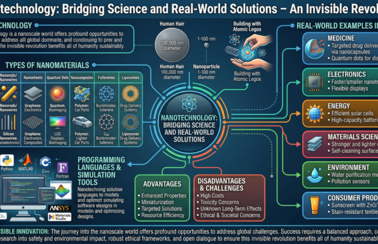 Nanotechnology: Bridging Science and Real-World Solutions – An Invisible Revolution