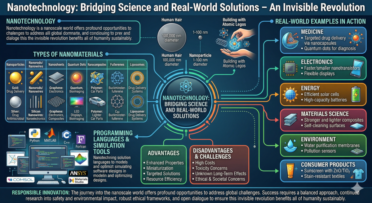 Nanotechnology: Bridging Science and Real-World Solutions – An Invisible Revolution