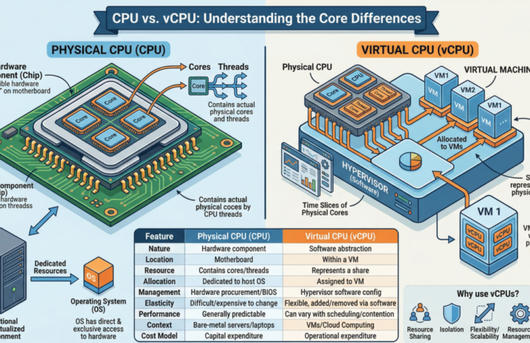 CPU vs. vCPU: Understanding the Core Differences