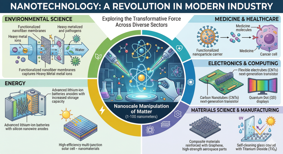 Nanotechnology: A Revolution in Modern Industry
