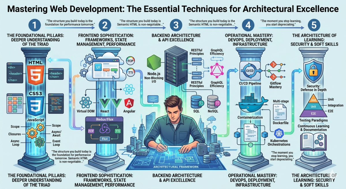 Mastering Web Development: The Essential Techniques for Architectural Excellence