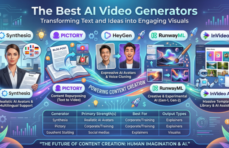 The Best AI Video Generators: Transforming Text and Ideas into Engaging Visuals