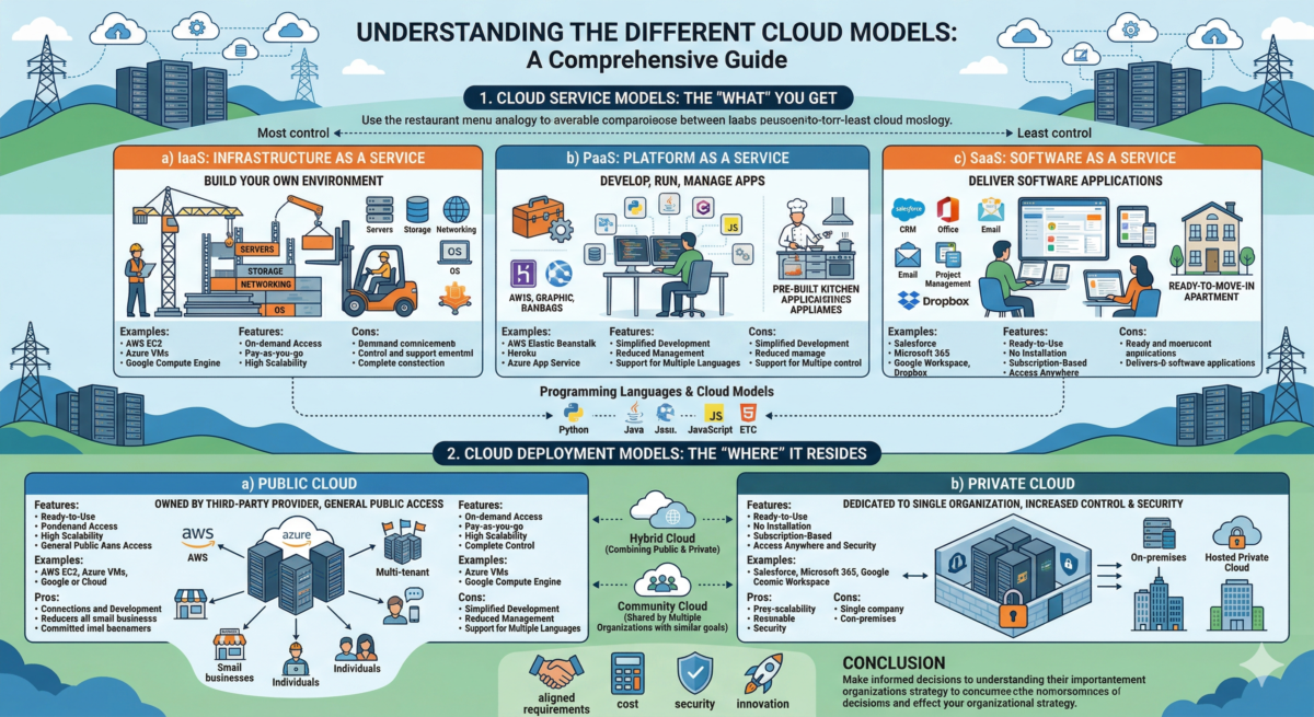  Understanding the Different Cloud Models