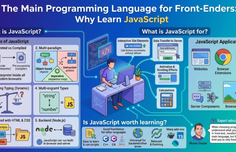 The Main Programming Language for Front-Enders: Why Learn JavaScript