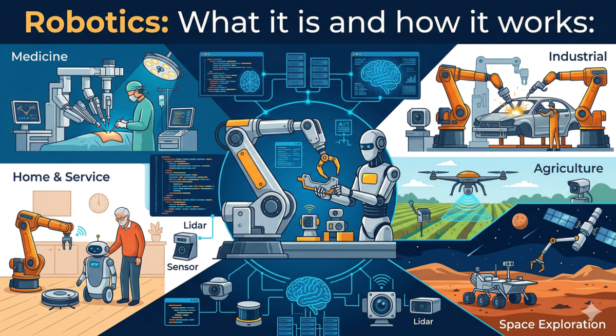 Robotics: What it is and how it works