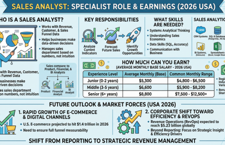 Sales Analyst: What Does a Specialist Do and How Much Do They Earn?