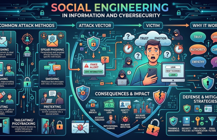 Social engineering in information and cybersecurity