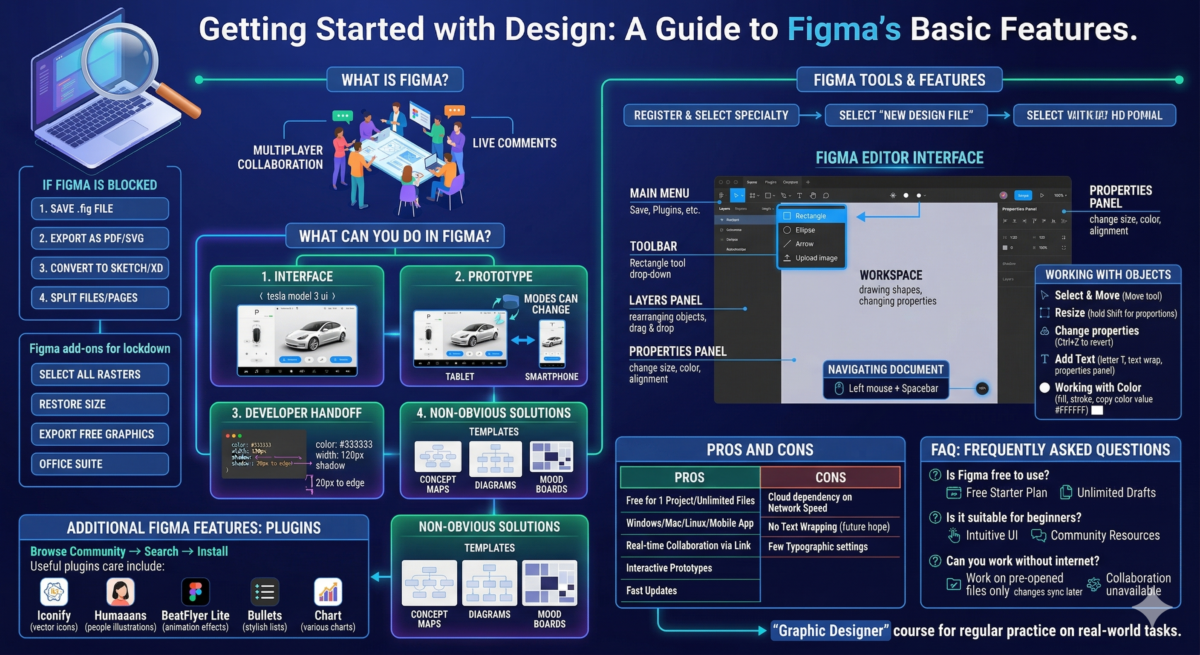 Getting Started with Design: A Guide to Figma’s Basic Features