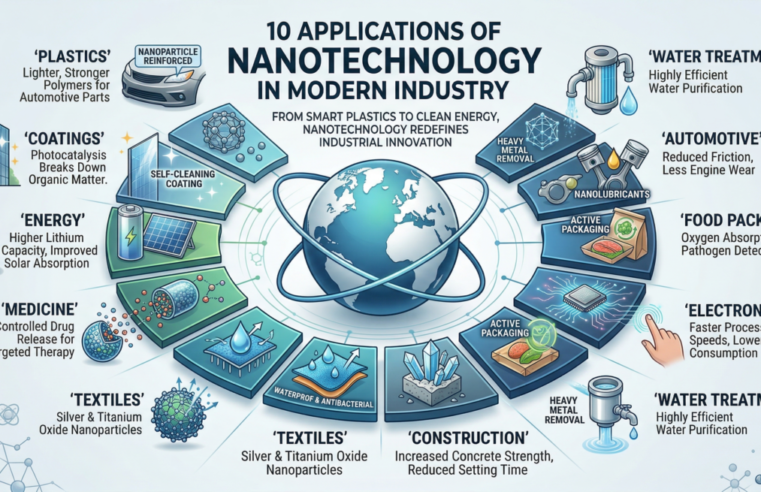 10 applications of nanotechnology in modern industry