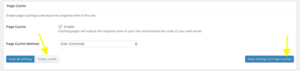 W3 Total Cache Clear Cache 768x181
